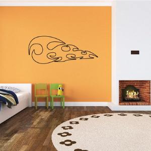 Twisted Fireball Ghost Flames Car Decal - Vinyl Decal - Wall Decal - CF658 Outlet Store Cheap Pice