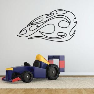 Twisted Fireball Ghost Flames Car Decal - Vinyl Decal - Wall Decal - CF660 Buy Cheap Countdown Package