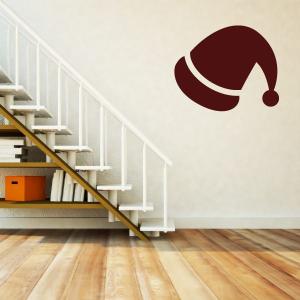 Simple Santa Hat Christmas Vinyl Decal Professional Cheap Pice