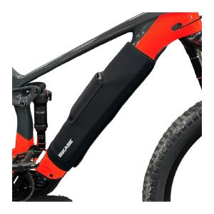 EBike Battery Cover Medium Velcro Straps Medium Black Sale View