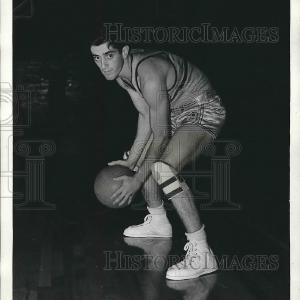 1940 Press Photo Martin Trotsky University Colorado Buffaloes Basketball Player Sale Official