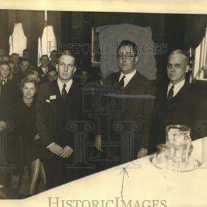 1938 Press Photo Speakers of Tulane and Louisiana State University meeting Cheap Sale Looking For