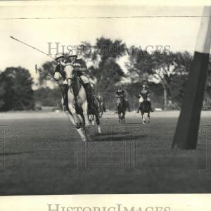 1937 Press Photo Milwaukee Meadowbrook and Chicago Olympia Polo Match Milwaukee Newest