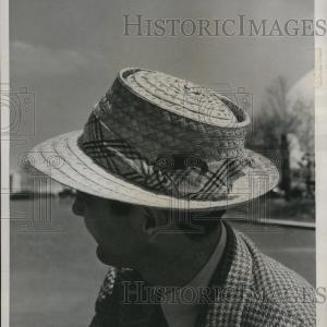 1939 Press Photo Tahitian Braid straw hat for young men for summer Outlet Store Online