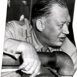 1943 Press Photo MacPhail Brooklyn Dodgers Manager WWII Classic For Sale