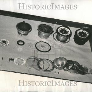 1939 Press Photo Spherical Compass Stages Assembly - RRV70999 Discounts Sale Online