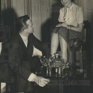 1938 Press Photo Foot Exercising Machine Clearance Explore