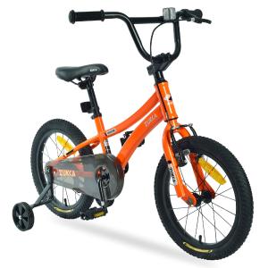 Zukka - Kids Bike, 16" Kids' Bicycle With Training Wheels For Boys Age 4-7 Years Cheap Best Place