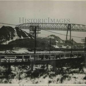 1926 Press Photo Penna Iron Ore Piles And Equipment Near Cleveland Free Shipping Shop Offer