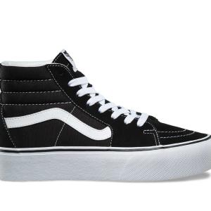 Zapatilla Vans Sk8-Hi Plataforma Mujer Negro Discount 2025 Newest