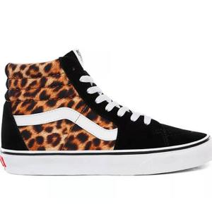 Zapatilla Vans Sk8-Hi (Leopard) Mujer Negro Cheap Sale Finishline