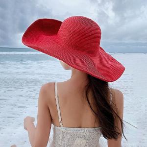 Oversized Eye-catching Vibrant Floppy Summer Sun Hats Online Online Original