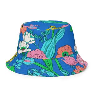 UPF Sun Hat Bucket Hat, Electric Blue Paradise Buy Cheap Pice