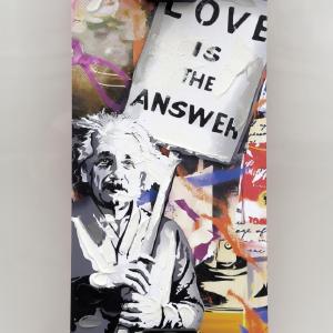 Skateboard - Love Is The Answer - Gray Sale View