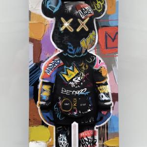 Skateboard - Graffiti Bear Blue - Blue Big Sale Cheap Online