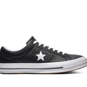 Zapatilla Converse One Star Hombre Negro Free Shipping For Sale
