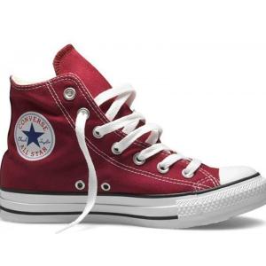 Zapatilla Converse Chuck Taylor Hi Hombre Burdeo Free Shipping View