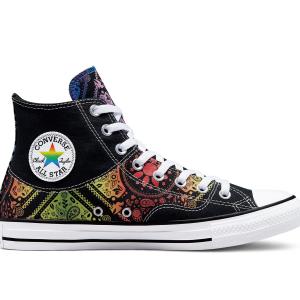 Zapatilla Converse Chuck Taylor Hi Pride Unisex Negro Outlet Great Deals