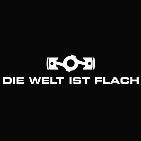 Die Welt ist Flach Decal Buy Cheap Comfortable