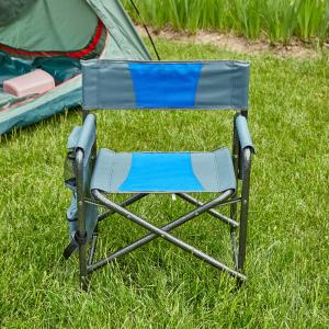 Padded Folding Outdoor Chair With Storage Pockets, Lightweight Oversized Directors Chair For Indoor, Outdoor Camping, Picnics And Fishing Buy Cheap Best Place