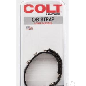 Colt Leather - Adjustable 5 Snap View For Sale