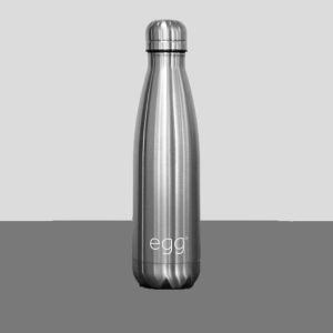 egg2 Water Bottle in Brushed Steel Cheap Sale Pay With Paypal