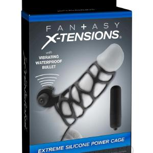 Fx Extreme Silicone Power Cage Black Cheap Sale Collections