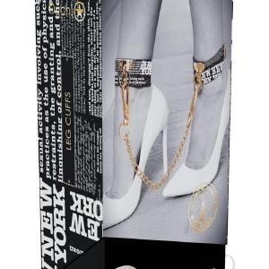 Ouch Ny Coll Leg Cuffs Blk Clearance Great Deals