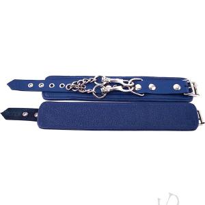 Rouge Plain Wrist Cuffs Blue Sale Visa Payment
