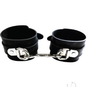 Rouge Rubber Ankle Cuffs Black Many Kinds Of Online