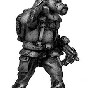 (100MOD032) German Bundeswehr radioman/gasmask with MP7 Discount Get To Buy