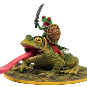 (100FRG24) Frog cavalryman on toad mount, with sword Buy Cheap 2025 Newest