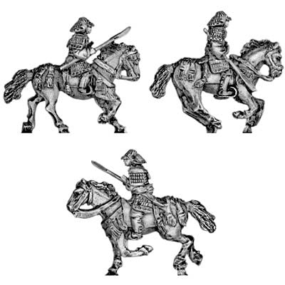 (300SAM16) Mounted Samurai with naginata Classic For Sale