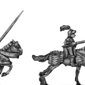 (300MOG09) Men of Grandeur, mounted with lance Cheap Sale Many Kinds Of