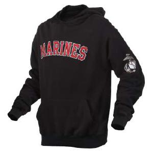 Military Embroidered Pullover Hoodies Clearance Extremely