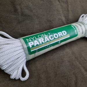 Military Style 52 Ft White Nylon Paracord (Wholesale) Cheap Best Place