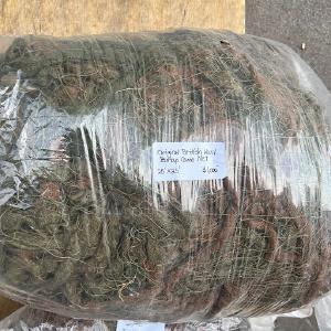 Orginal British WWII 625 sq/ft Burlap Camo Netting Outlet Countdown Package