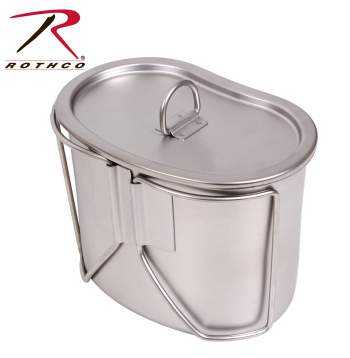 Stainless Steel Canteen Cup and Cover Set Clearance Online