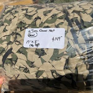 Surplus US Military 136 sq/ft 2 Tone Camo Netting Pay With Visa Sale Online