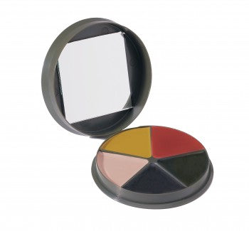 GI Type 5 Color Camo Face Paint - Round Compact Good Selling Sale Online