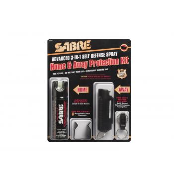 Sabre 3-In-1 Home & Away Defense Spray Kit Fashion Style Cheap Online