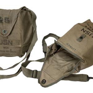 US Navy Mk V Gas Mask Carrier Perfect Sale Online