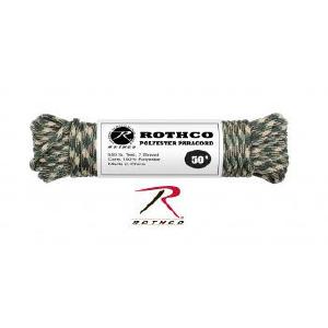 550lb Type III Camo Polyester Paracord Free Shipping Very Cheap