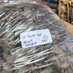 Vintage US Military 300 sq/ft Camo Netting New Styles For Sale