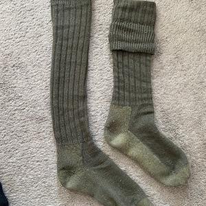 Vintage German Military Bundeswehr Long Wool Socks Cheap Sale Brand New Unisex