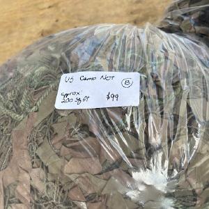 Vintage US Military 200 sq/ft "Fish Net" Camo Netting Clearance In China