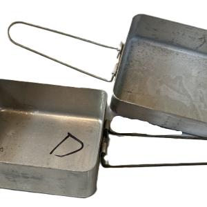 Vintage Canadian Forces 2 Piece Mess Tin With Mastercard Cheap Online