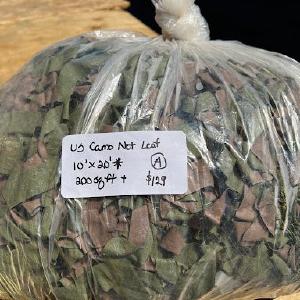 Vintage US Military 200 sq/ft "Leaf" Camo Netting Cheap Sale Online Online