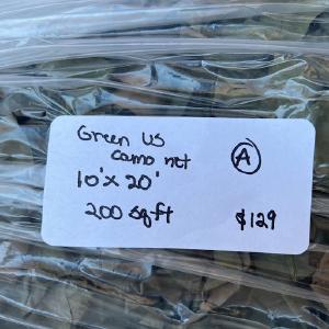 Vintage US Military 200 sq/ft Camo Netting Cheap Pice Outlet Sale