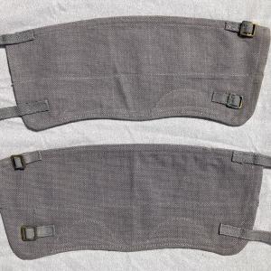 WWII Type P37 Blue/Gray Canvas Leggings Cheap Sale Release Dates